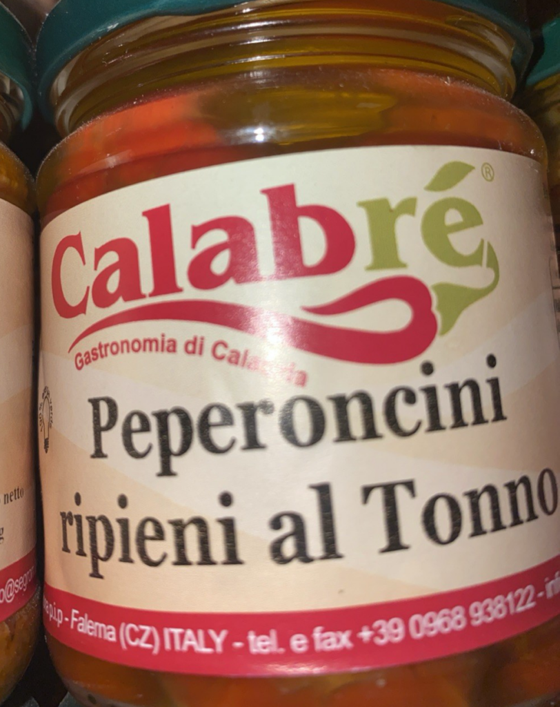 5 PZ VASETTI DI PICCANTINO CALABRESE FUNGHI MELANZANE VERDURE BRUSCHETTA TONNO