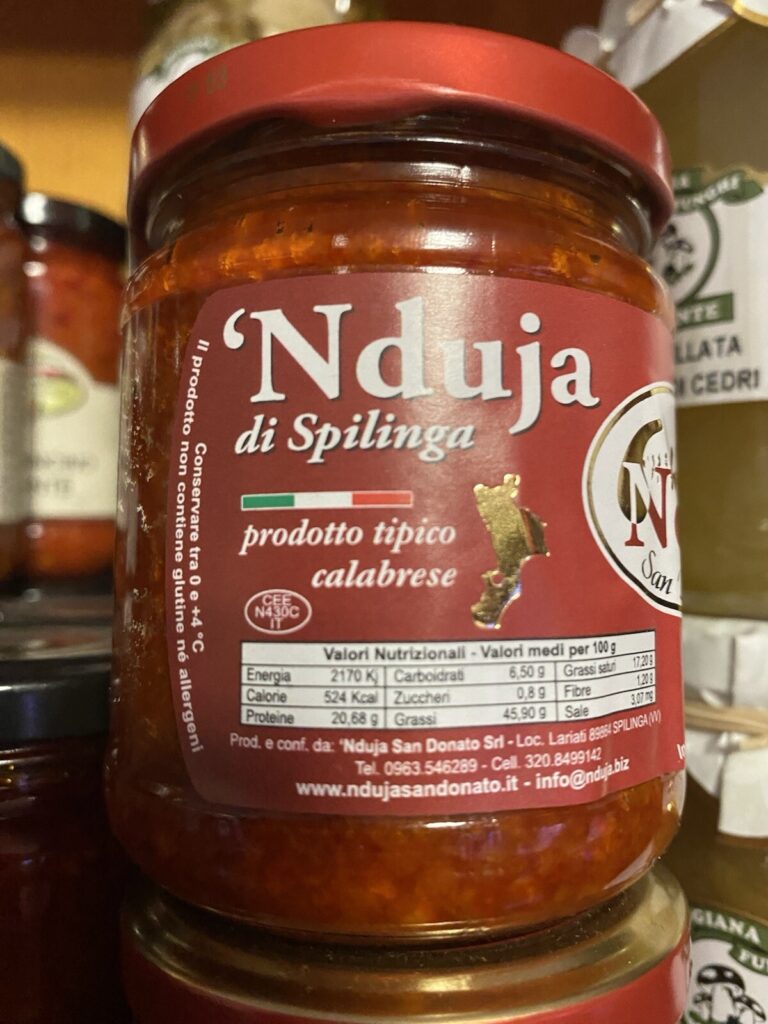 originale 'nduja spilinga nduia nduglia tanti nomi unico prodotto  2 vasetti top